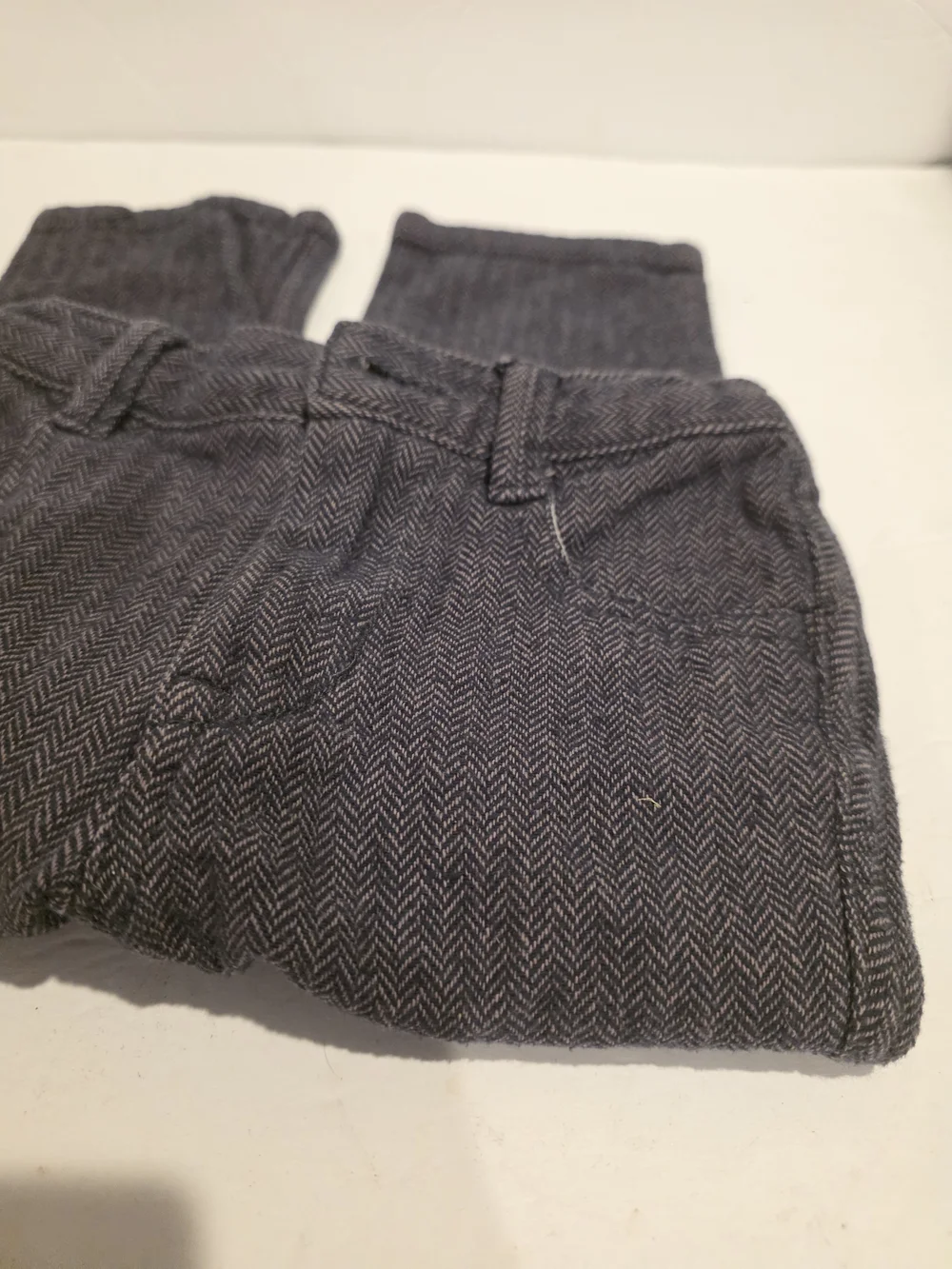GAP Kids Herringbone Dark Gray Dress Pants Size 2 Baby